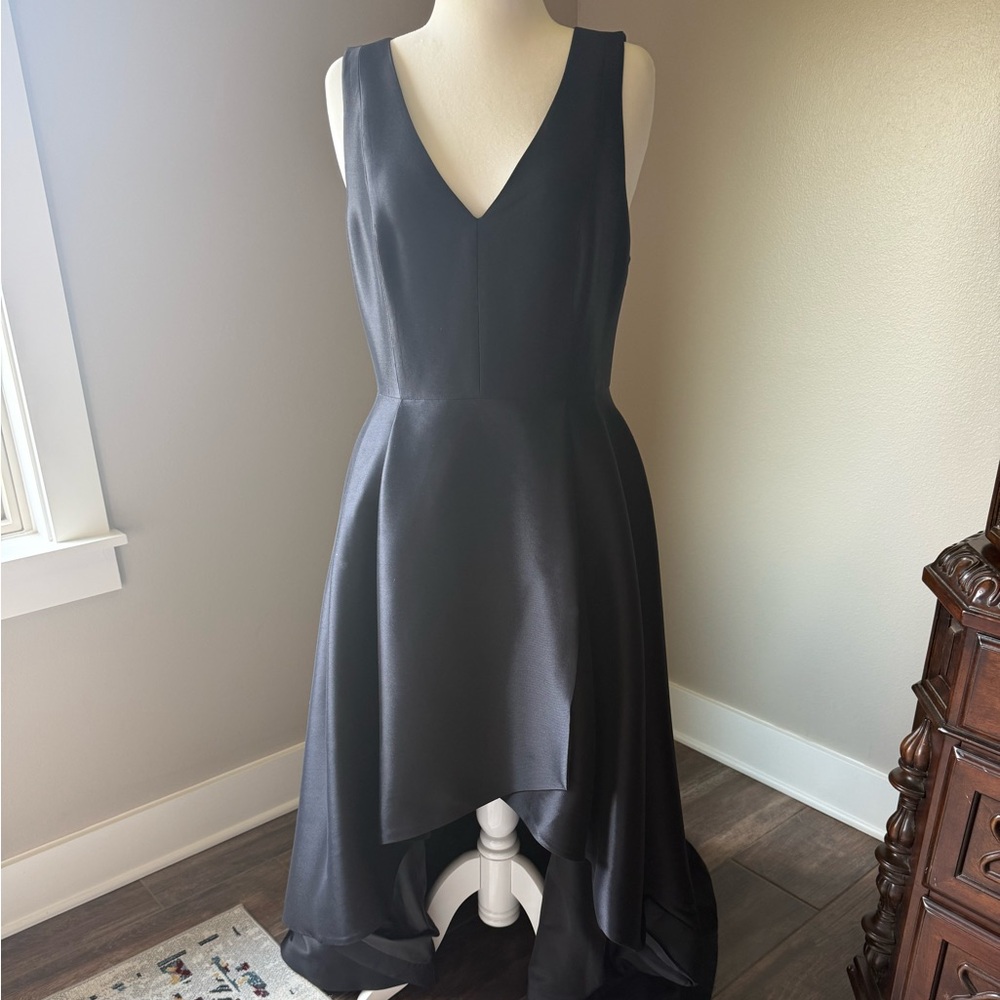 Calvin Klein Black High Low Dress